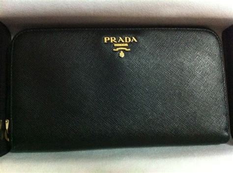 prada saffiano metal long wallet|authentic prada wallet sale.